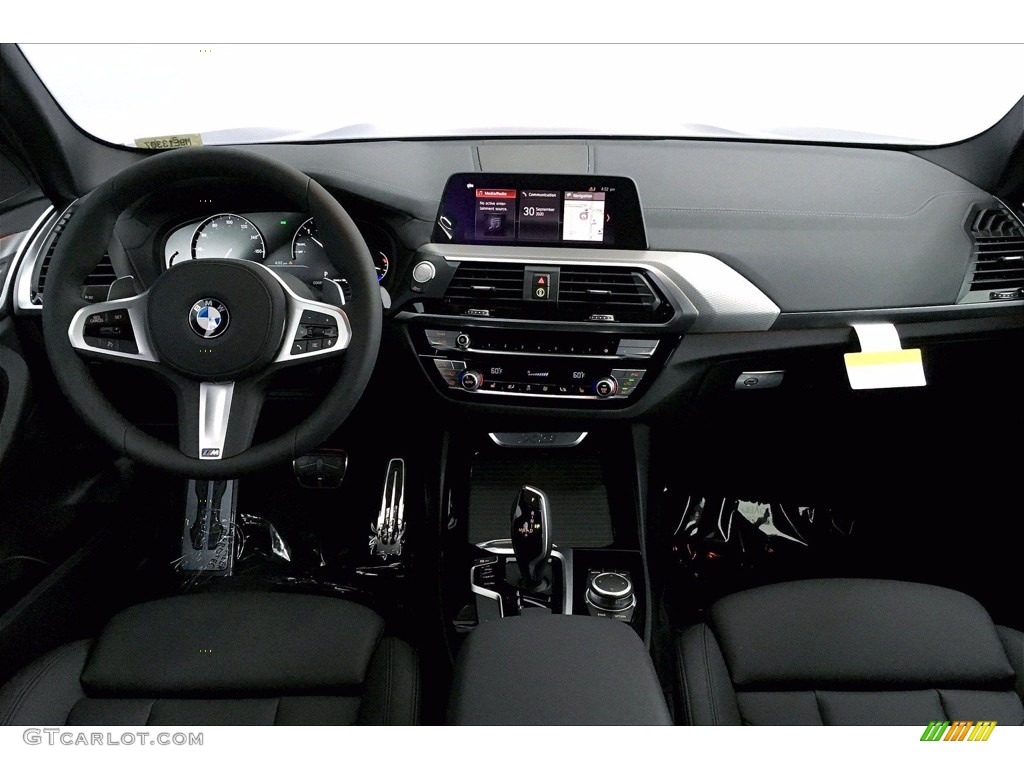 2021 BMW X3 sDrive30i Black Dashboard Photo #139727178