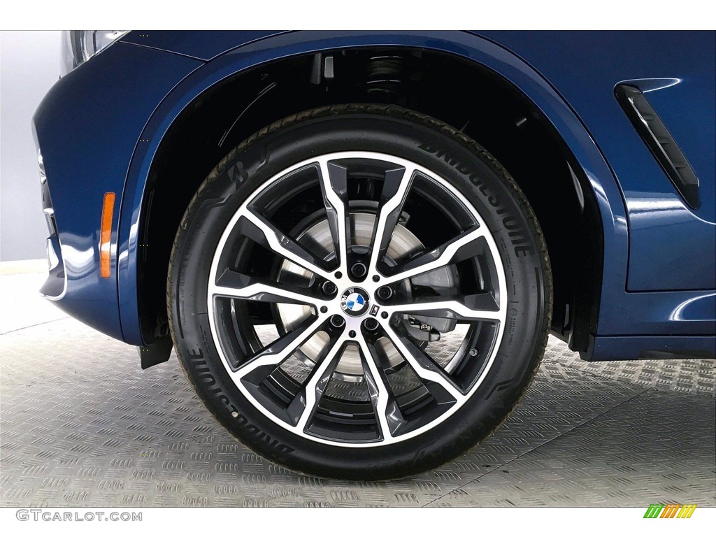 2021 X3 sDrive30i - Phytonic Blue Metallic / Black photo #12