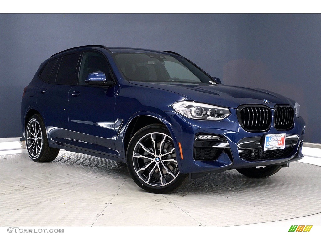2021 X3 sDrive30i - Phytonic Blue Metallic / Black photo #19