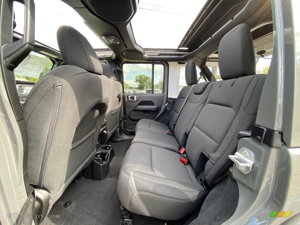 2021 Jeep Wrangler Unlimited Sahara 4x4 Rear Seat Photo #139727631