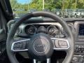 Black 2021 Jeep Wrangler Unlimited Sahara 4x4 Steering Wheel