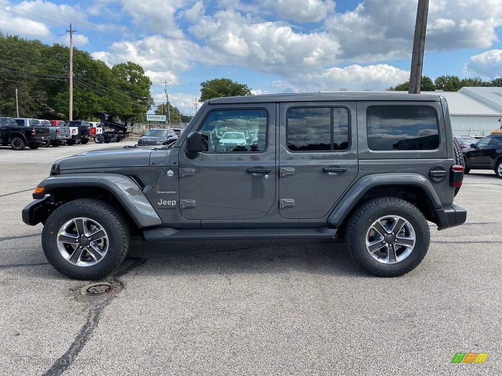 Sting-Gray 2021 Jeep Wrangler Unlimited Sahara 4x4 Exterior Photo #139727763