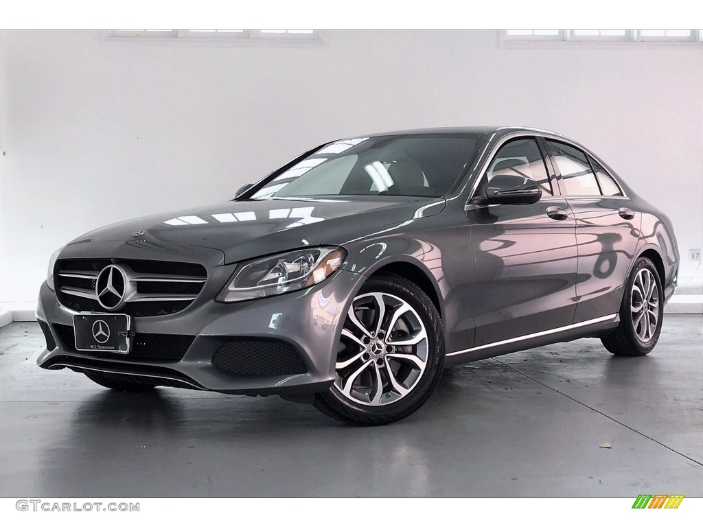 Selenite Grey Metallic 2018 Mercedes-Benz C 300 Sedan Exterior Photo #139729017