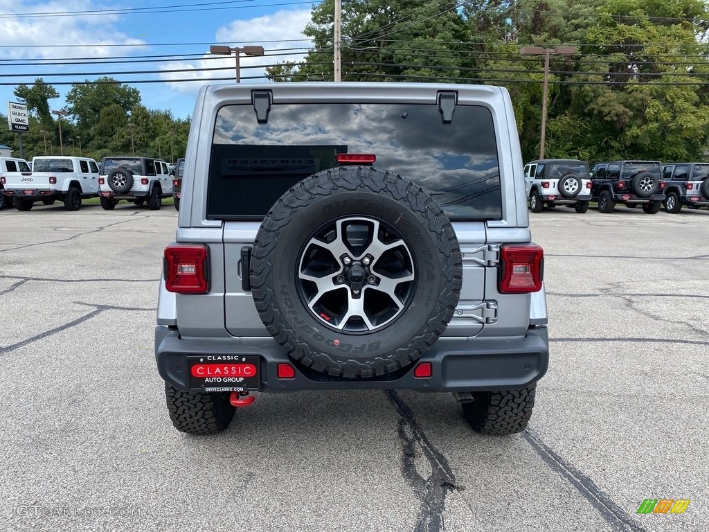 2021 Wrangler Unlimited Rubicon 4x4 - Billet Silver Metallic / Black photo #10