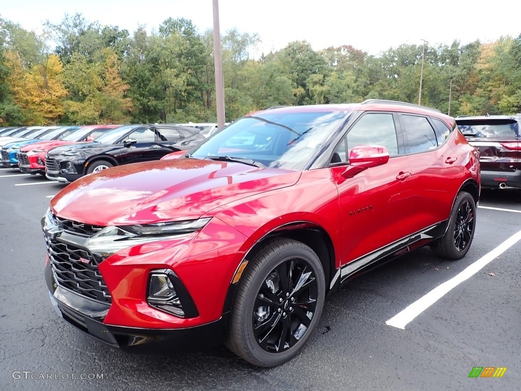 2021 Cherry Red Tintcoat Chevrolet Blazer Rs Awd 139720458 Photo 16