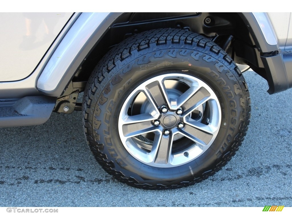 2021 Wrangler Unlimited Sahara 4x4 - Billet Silver Metallic / Black photo #10