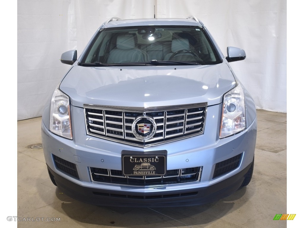 2014 SRX Luxury - Glacier Blue Metallic / Light Titanium/Ebony photo #4