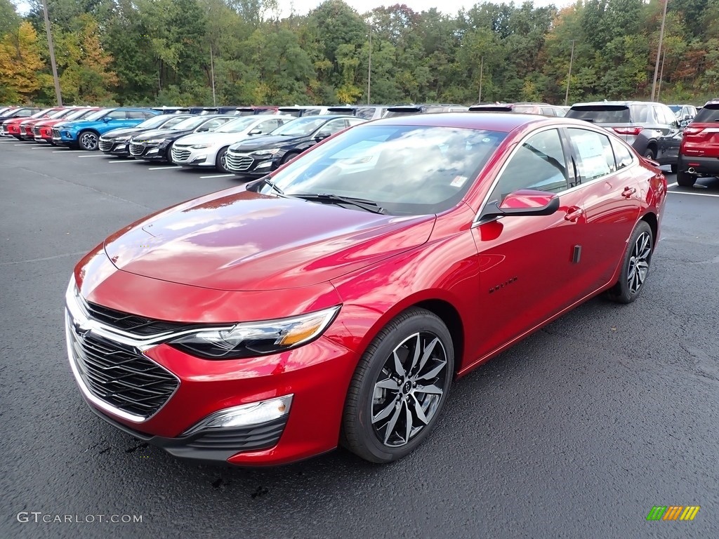 Cherry Red Tintcoat 2021 Chevrolet Malibu RS Exterior Photo #139730763