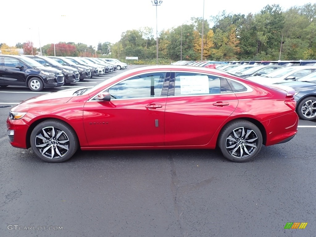 Cherry Red Tintcoat 2021 Chevrolet Malibu RS Exterior Photo #139730810