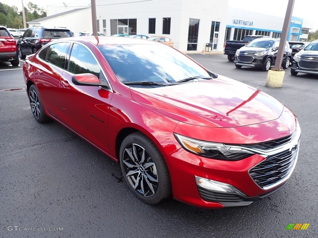 Cherry Red Tintcoat 2021 Chevrolet Malibu RS Exterior Photo #139730934