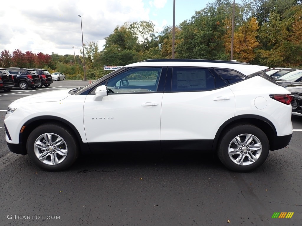 Summit White 2021 Chevrolet Blazer LT AWD Exterior Photo #139731744