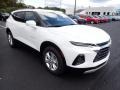 Summit White 2021 Chevrolet Blazer LT AWD Exterior