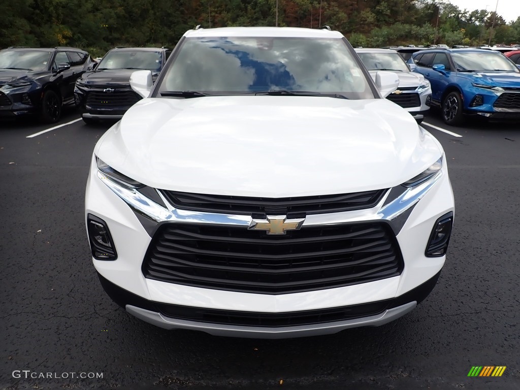 Summit White 2021 Chevrolet Blazer LT AWD Exterior Photo #139731879