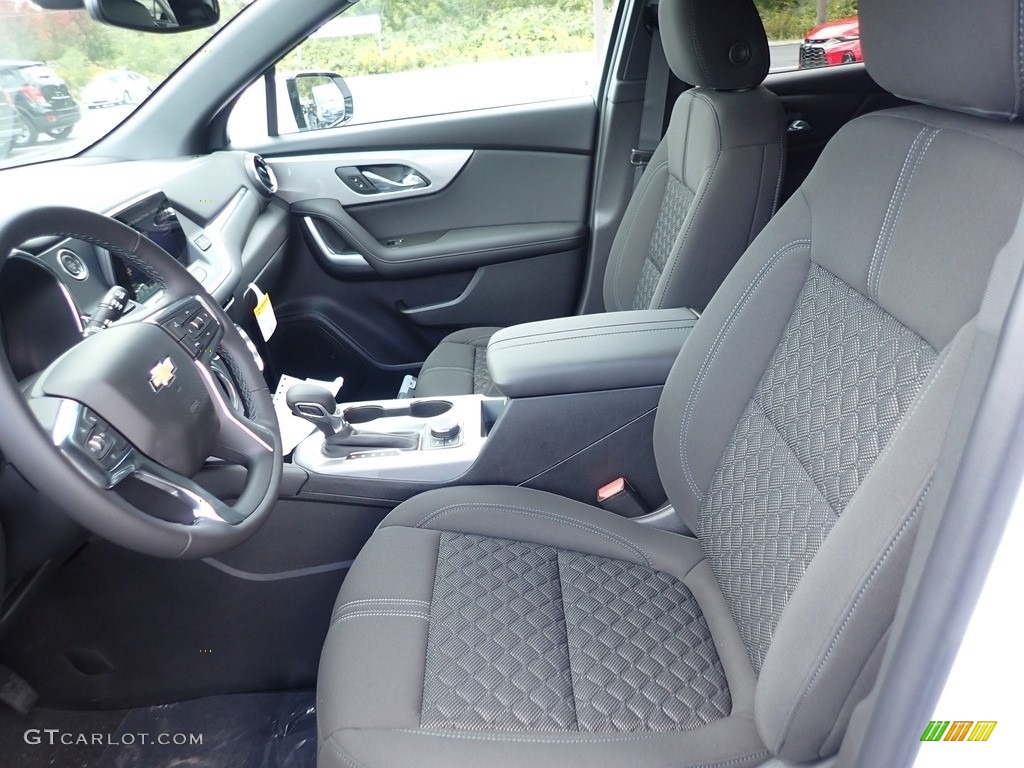 Jet Black Interior 2021 Chevrolet Blazer LT AWD Photo #139732014