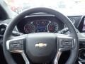 Jet Black Steering Wheel Photo for 2021 Chevrolet Blazer #139732113