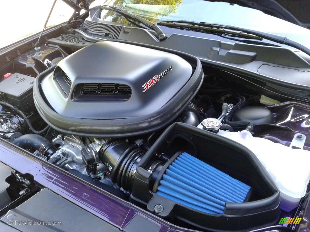 2020 Dodge Challenger R/T Scat Pack Shaker 392 SRT 6.4 Liter HEMI OHV 16-Valve VVT MDS V8 Engine Photo #139732506