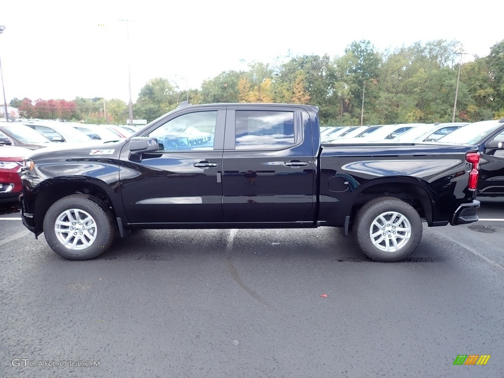 Black 2020 Chevrolet Silverado 1500 RST Crew Cab 4x4 Exterior Photo #139732515