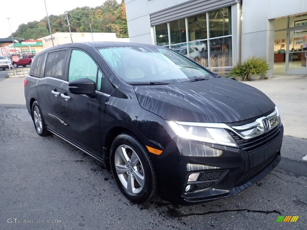 Crystal Black Pearl 2019 Honda Odyssey EX-L Exterior Photo #139732743