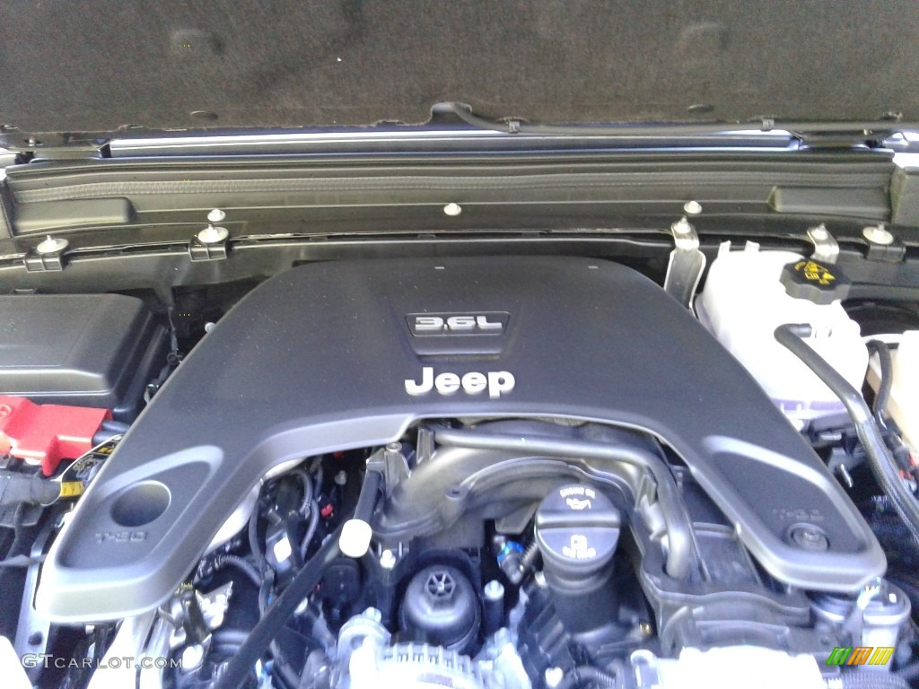 2021 Jeep Gladiator Overland 4x4 3.6 Liter DOHC 24-Valve VVT V6 Engine Photo #139733064