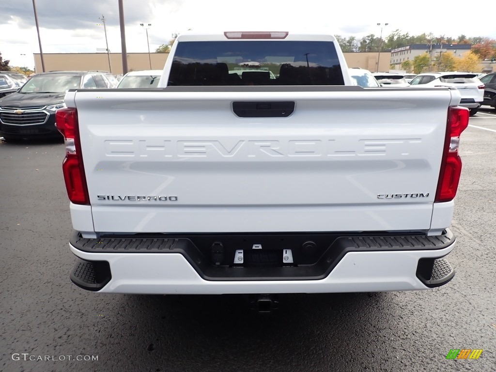 2020 Silverado 1500 Custom Crew Cab 4x4 - Summit White / Jet Black photo #5