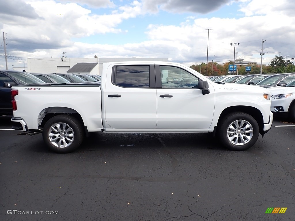 2020 Silverado 1500 Custom Crew Cab 4x4 - Summit White / Jet Black photo #7