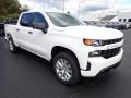 2020 Summit White Chevrolet Silverado 1500 Custom Crew Cab 4x4  photo #8