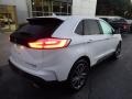 2019 White Platinum Ford Edge Titanium AWD  photo #2