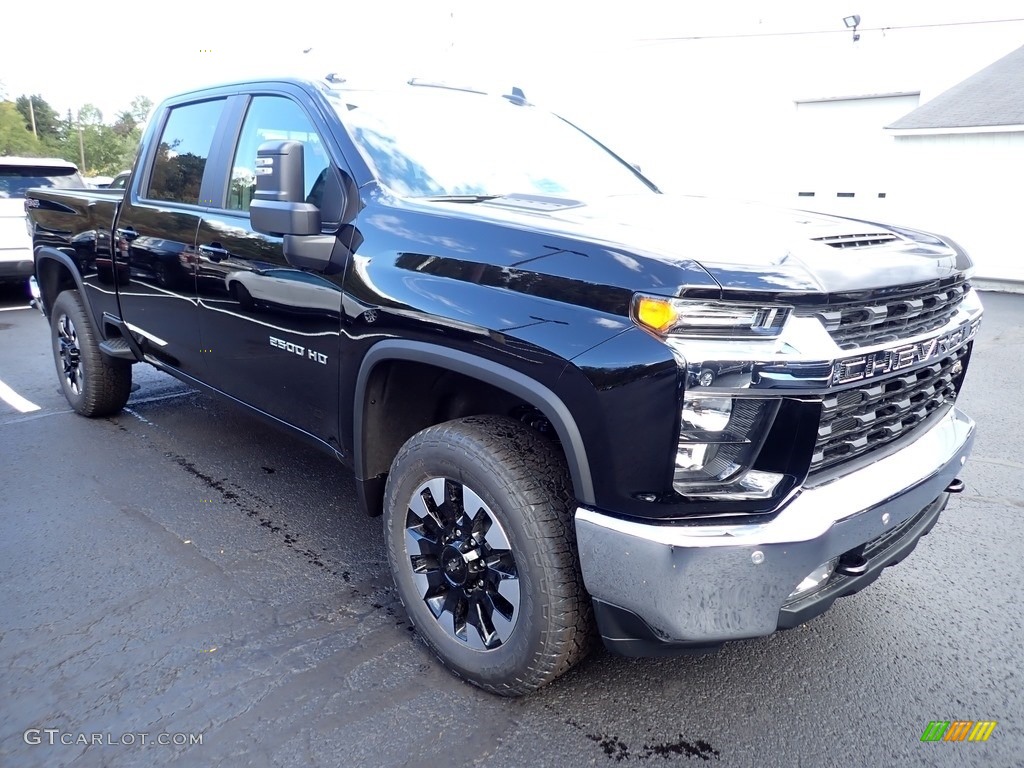 2020 Silverado 2500HD LT Crew Cab 4x4 - Black / Jet Black photo #7