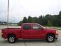 2008 Fire Red GMC Sierra 1500 SLT Crew Cab 4x4  photo #1