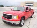 2008 Fire Red GMC Sierra 1500 SLT Crew Cab 4x4  photo #4