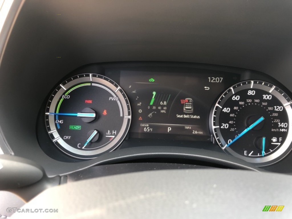 2021 Toyota Highlander Hybrid XLE AWD Gauges Photo #139735239
