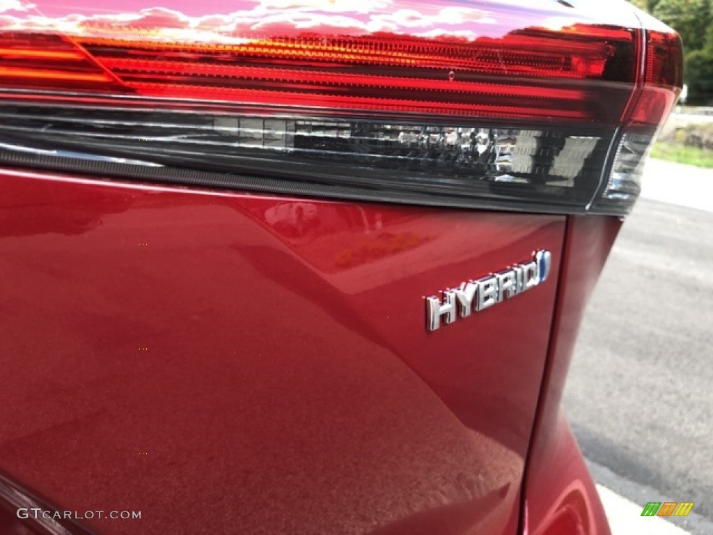 2021 Highlander Hybrid XLE AWD - Ruby Flare Pearl / Black photo #35