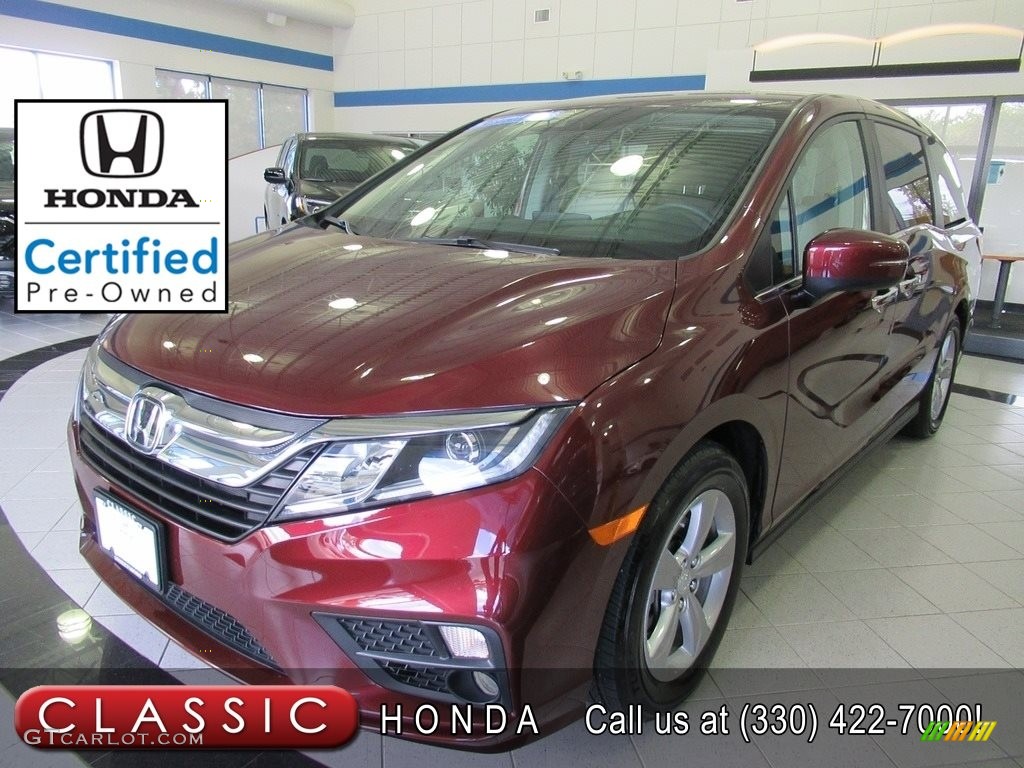 Deep Scarlet Pearl Honda Odyssey