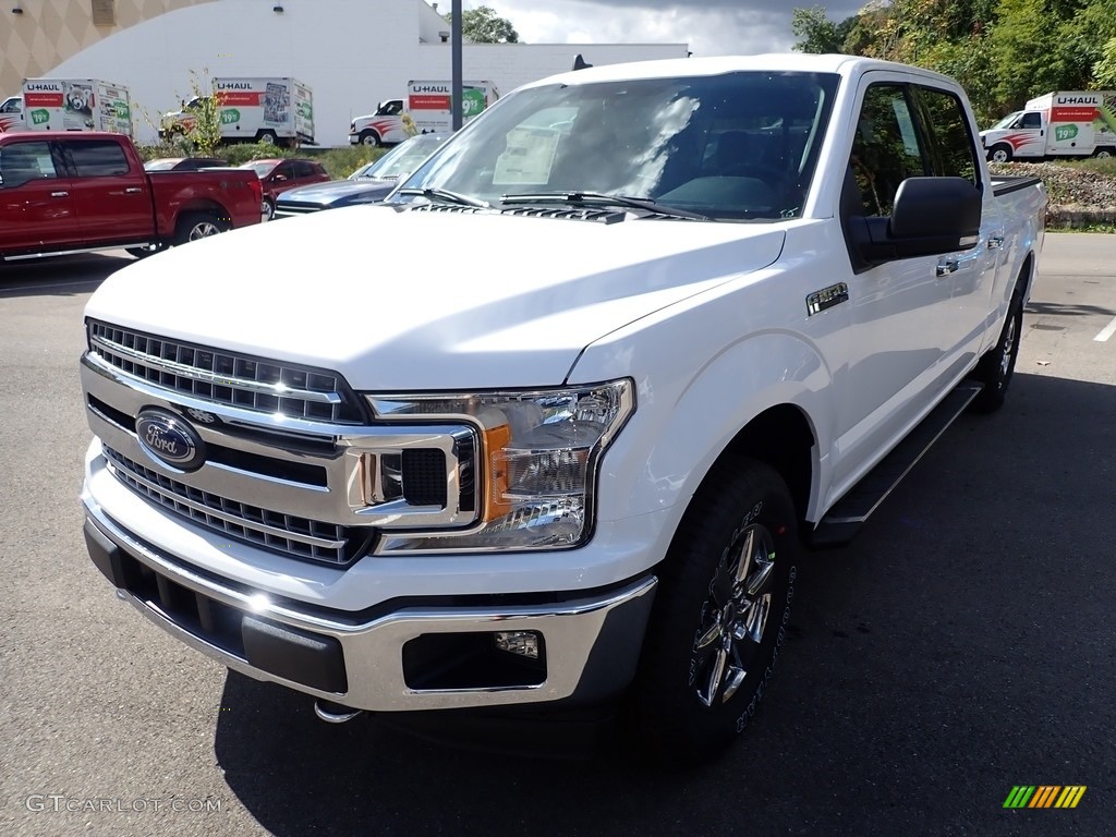 2020 F150 XLT SuperCrew 4x4 - Oxford White / Medium Earth Gray photo #5