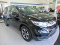 2018 Crystal Black Pearl Honda CR-V LX AWD  photo #3