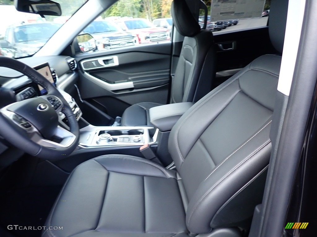 2020 Explorer XLT 4WD - Agate Black Metallic / Ebony photo #11