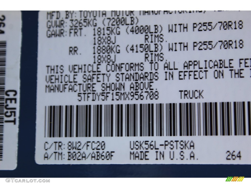 2021 Tundra SR5 CrewMax 4x4 - Cavalry Blue / Black photo #24