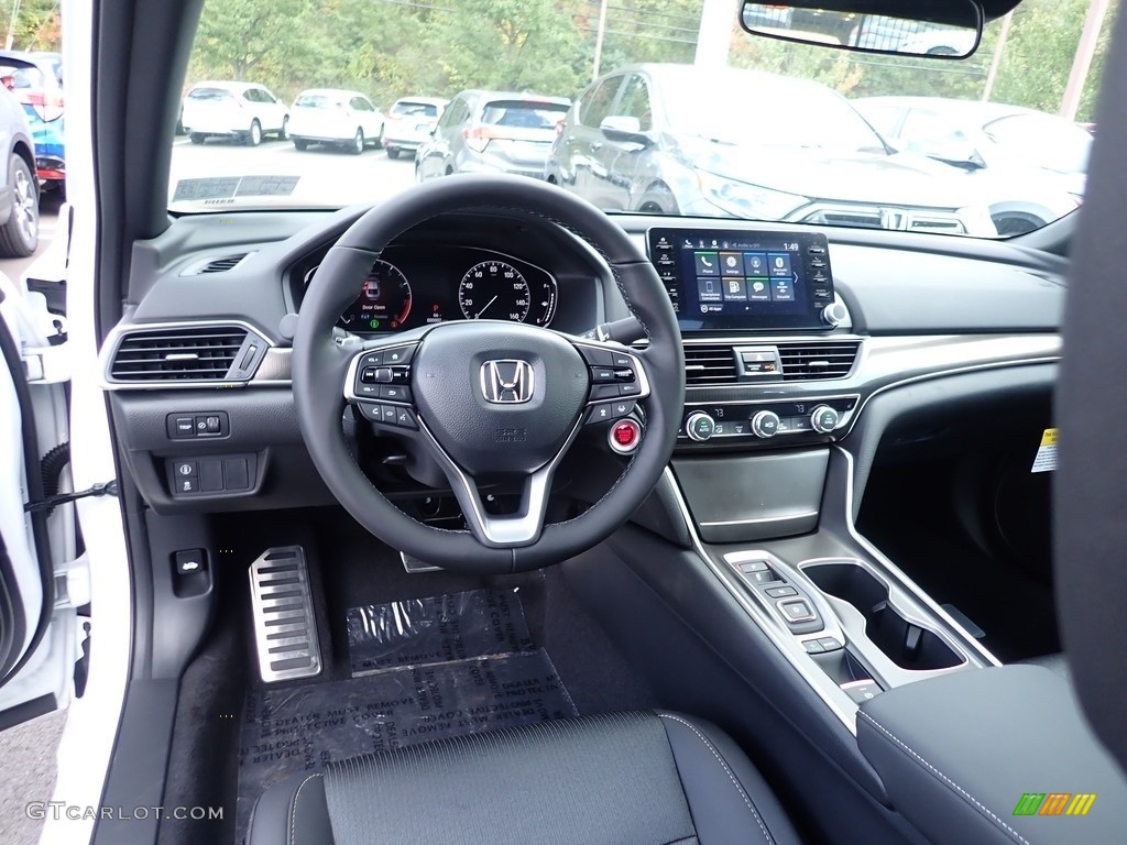 2020 Honda Accord Sport Sedan Black Dashboard Photo #139736463