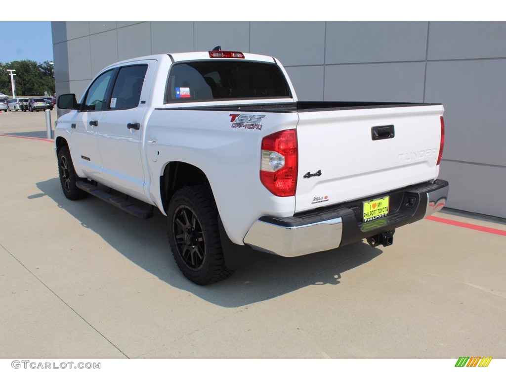 2021 Tundra SR5 CrewMax 4x4 - Super White / Graphite photo #6