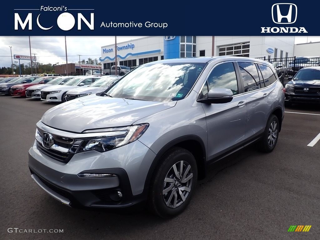 2021 Pilot EX-L AWD - Lunar Silver Metallic / Gray photo #1