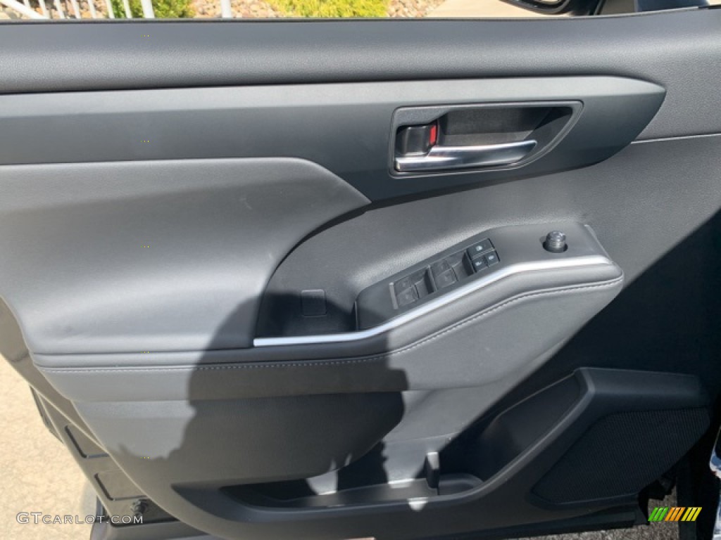 2021 Toyota Highlander XSE AWD Black Door Panel Photo #139737144