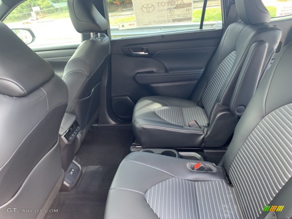Black Interior 2021 Toyota Highlander XSE AWD Photo #139737183