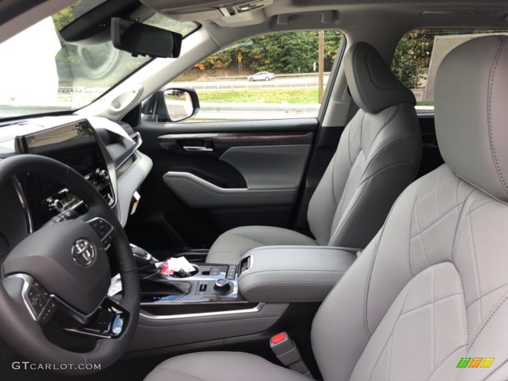 2020 Highlander Platinum AWD - Blueprint / Gray photo #3