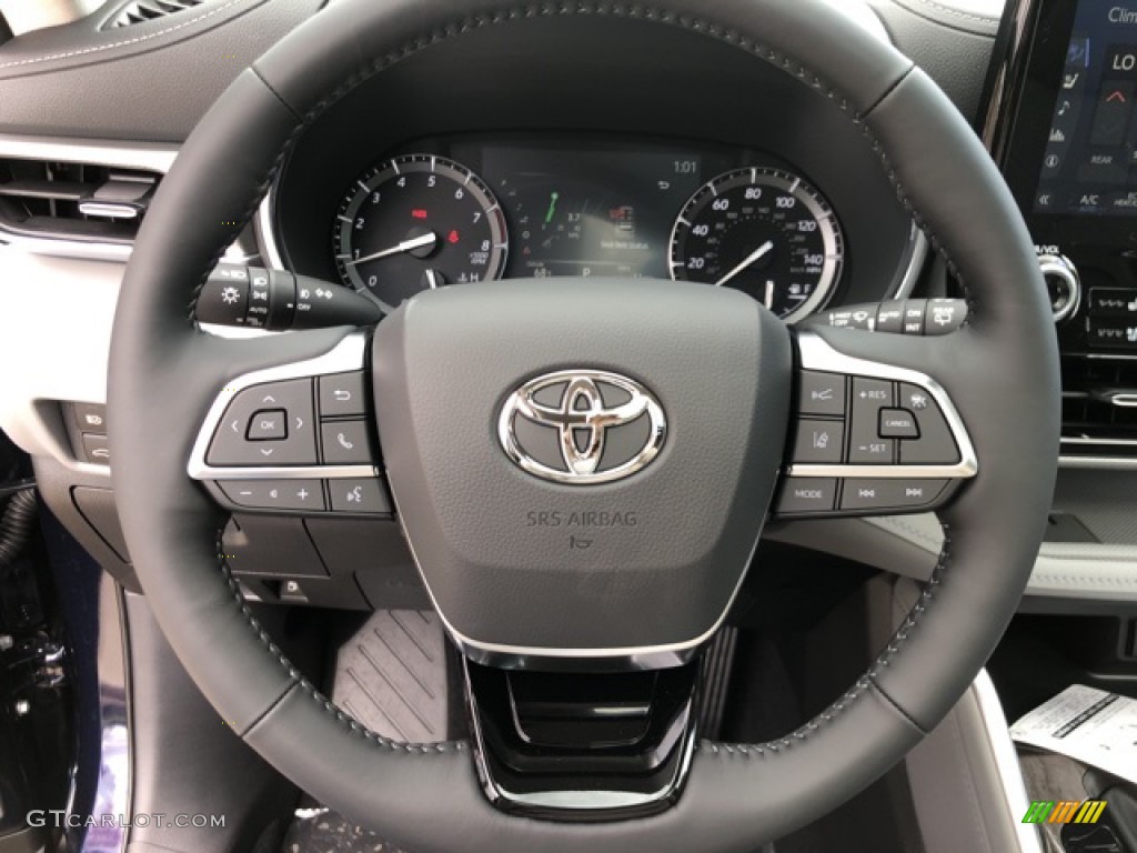 2020 Highlander Platinum AWD - Blueprint / Gray photo #11