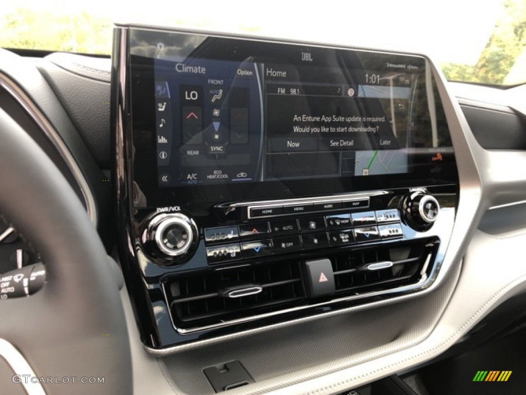 2020 Highlander Platinum AWD - Blueprint / Gray photo #21