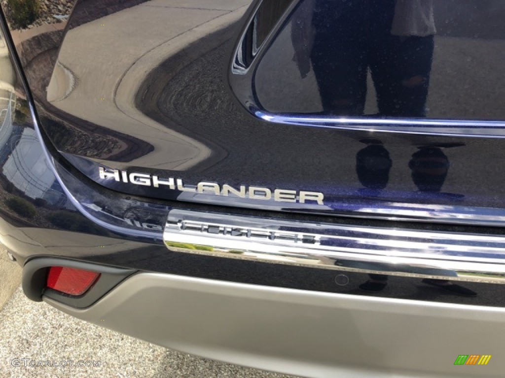 2020 Highlander Platinum AWD - Blueprint / Gray photo #33