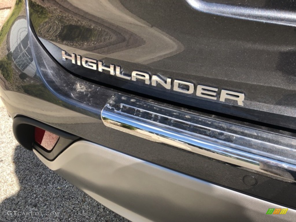 2020 Highlander Platinum AWD - Magnetic Gray Metallic / Black photo #36