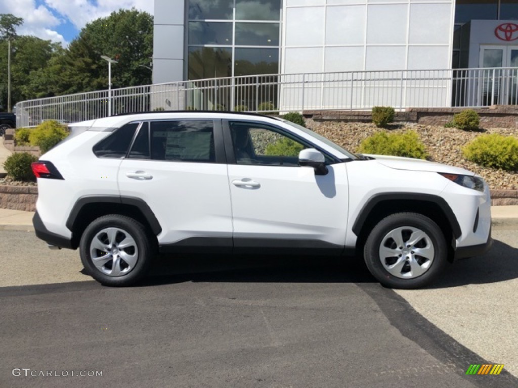 Super White 2021 Toyota RAV4 LE AWD Exterior Photo #139738146