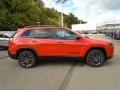 Spitfire Orange 2021 Jeep Cherokee Latitude Lux 4x4 Exterior