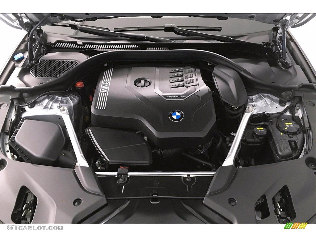 2020 5 Series 530i Sedan - Glacier Silver Metallic / Black photo #9